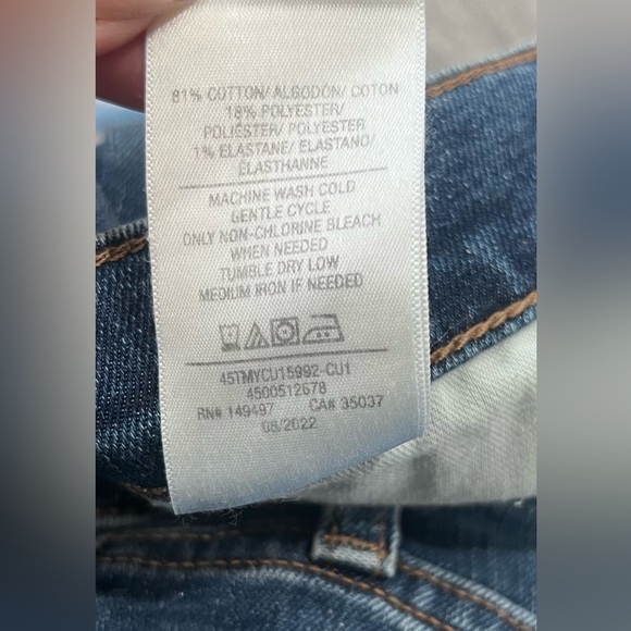 JOES Jeans The Scout Cetus Tomboy Slim Straight Jeans, Dark Wash, Size 27 - Picture 8 of 11